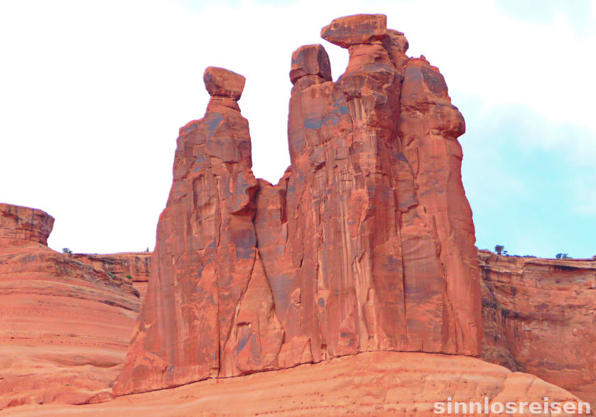 Three Judges Rocks Arches NP