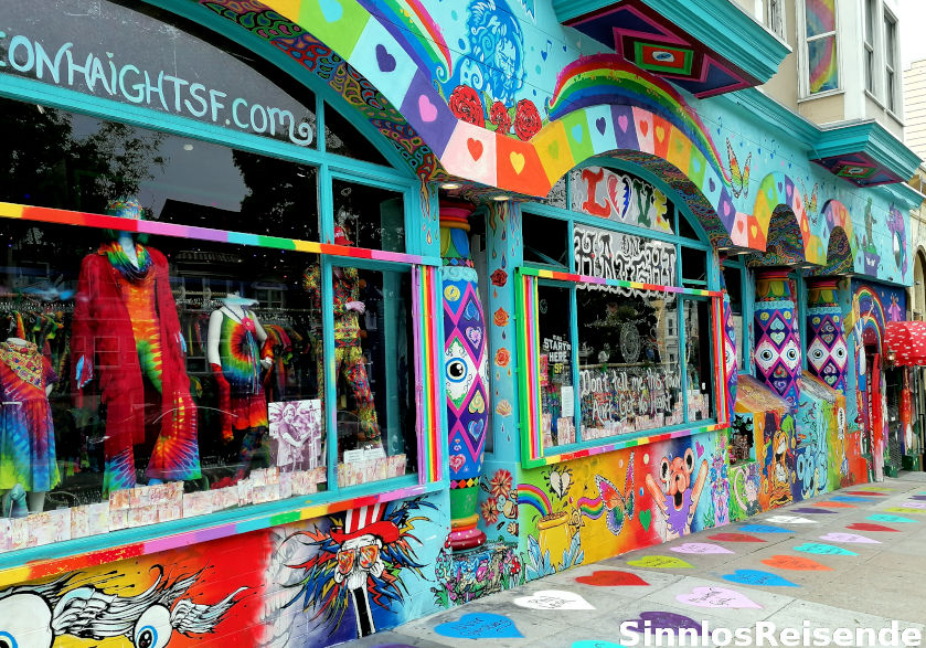 Shop in der Haight Street San Francisco