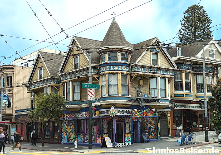 Gebäude in der Masonic Street San Francisco