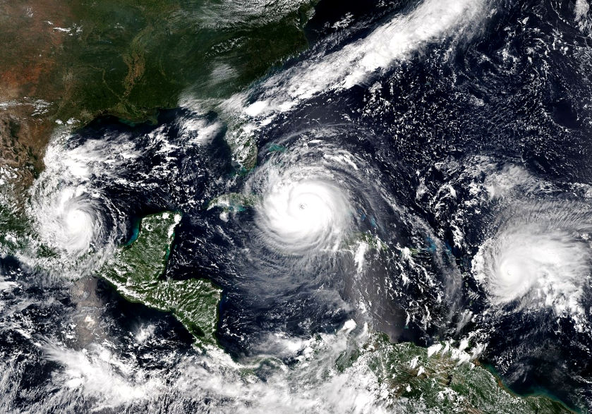 Satellitenfoto Hurrikan Irma