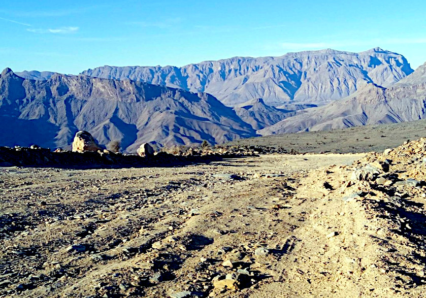 Straße auf den Jabal Shams