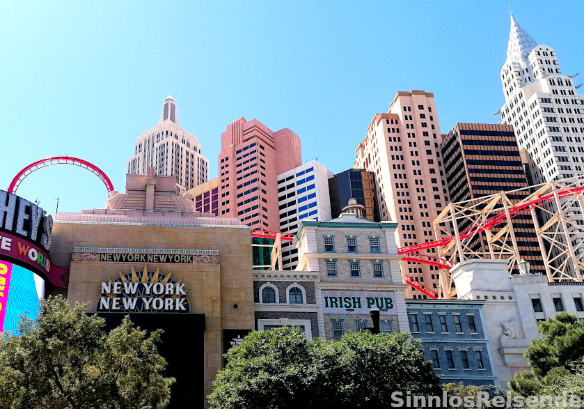 Hotel New York New York in Las Vegas
