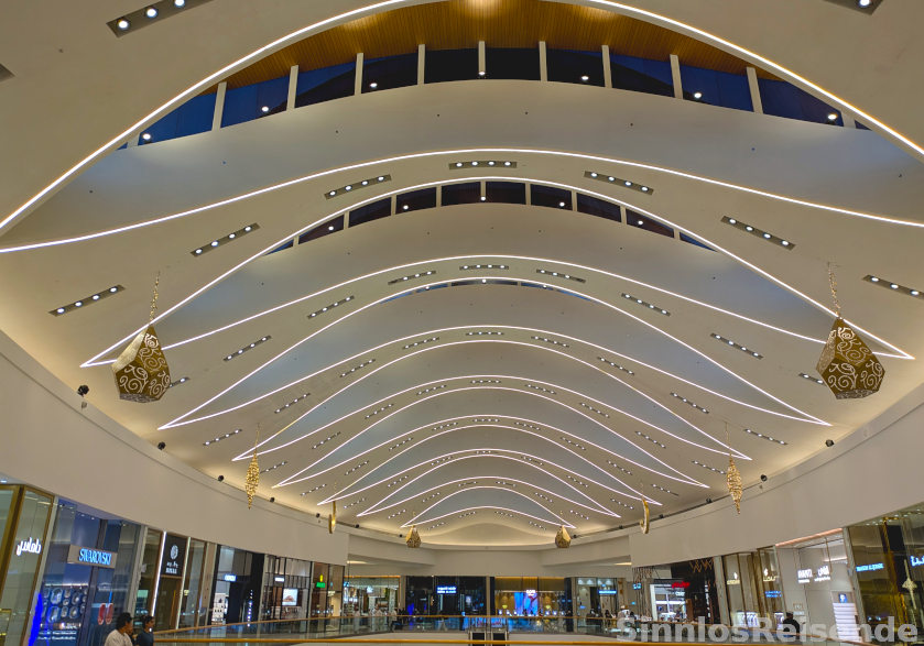 Dach der Muscat Mall