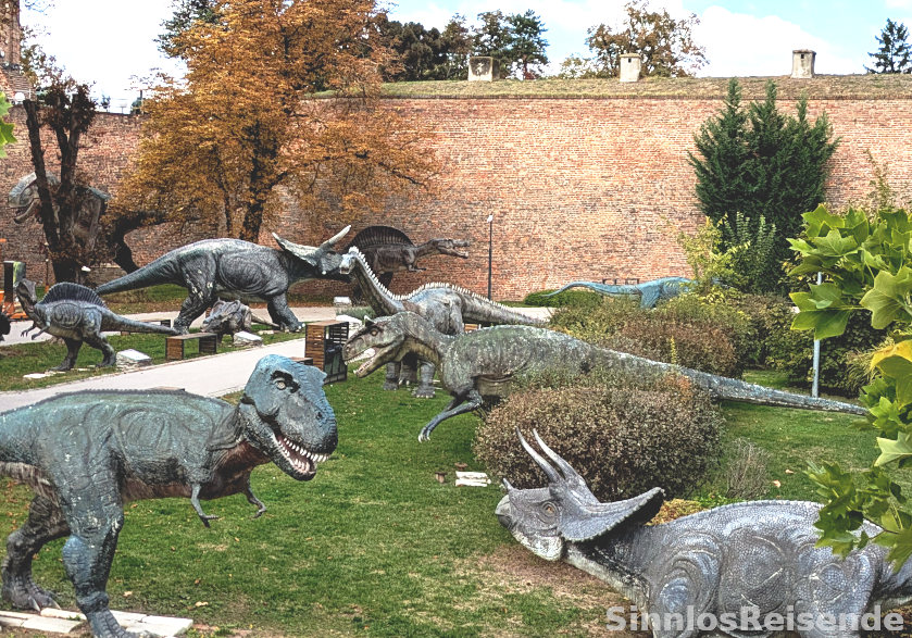 Dinosaurierskulpturen