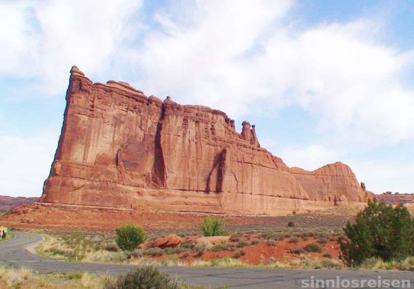 The sinking ship Arches NP