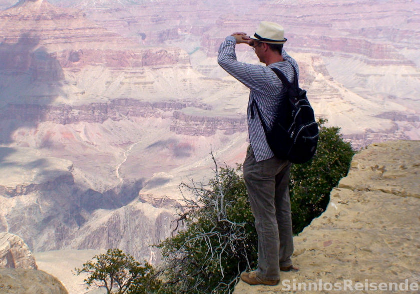 SinnlosReisender am Abgrund
