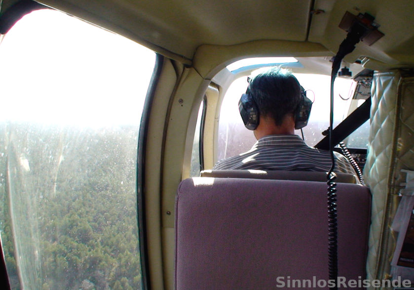 SinnlosReisender im Helikopter