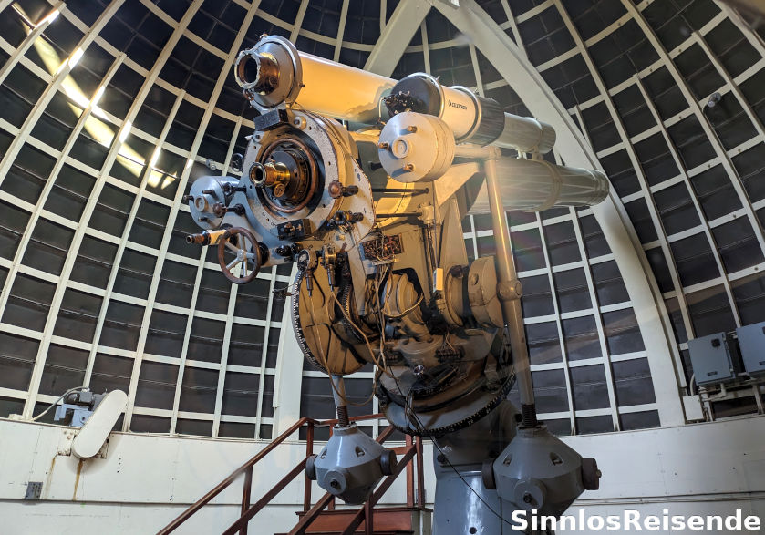 Teleskop im Griffith Observatory