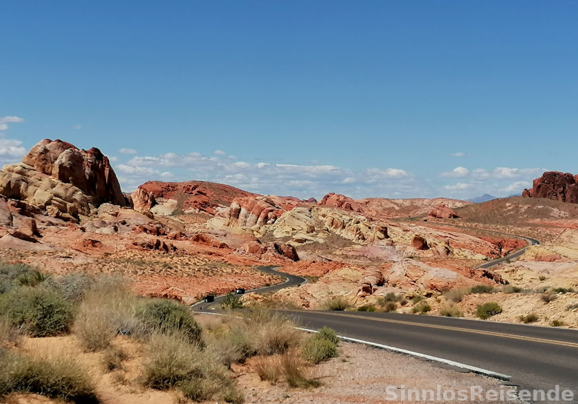 Panoramastraße im Valley of Fire