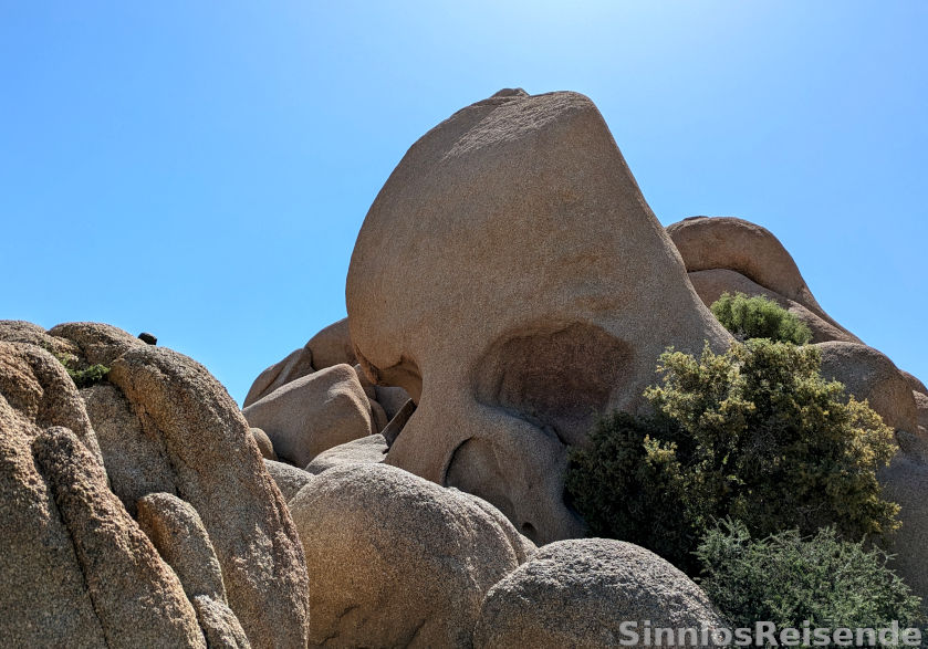 Skulptur Rock im Yoshua Tree NP